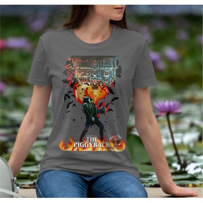 Дамска тениска Stranger Things S4 - Eddie Munson Hellfire Club